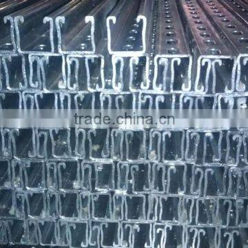 Slotted Galvanized Steel U Channel for Supporting System