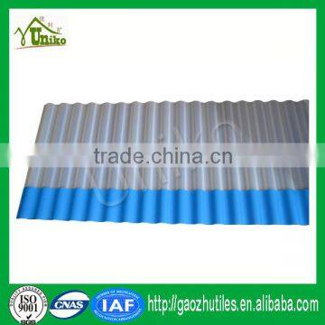 anti corrosion PVC translucent corrugated roofing tile