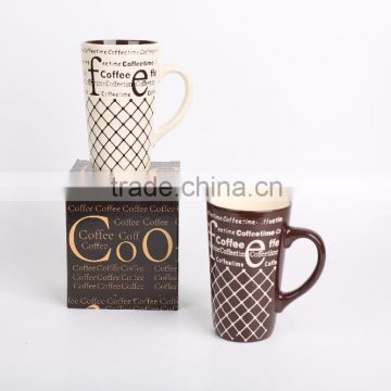 Ceramic cup grid Sell like hot cakes