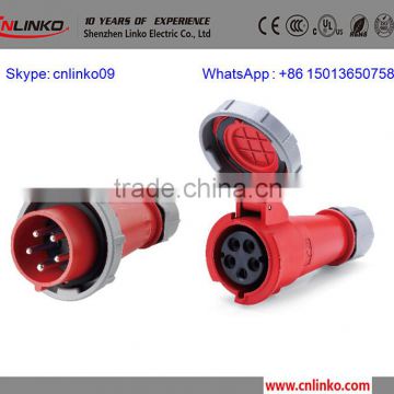 5pin IP67 Industrial male and female plug