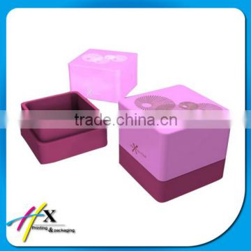 Industry use pink plastic packaging box