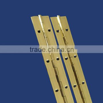 gold color piano hinge, brass piano hinges