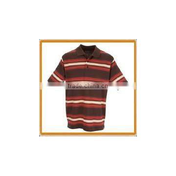 YARN DYED POLO T-SHIRT