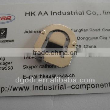 small custom nickel plated brass battery contact