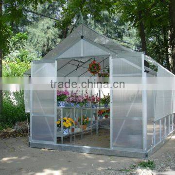 Hot sale garden agricultural greenhouse with aluminum frame