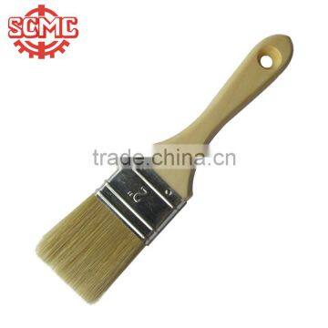 wooden handle tin plated ferrule mixed bristle paint brush