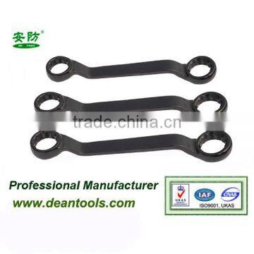 carbon steel double end box wrench,double ring spanner