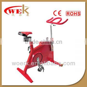 Hot settling spinning bike