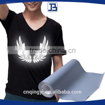 Jiabao wonderful reflective fabric heat transfer vinyl for garment