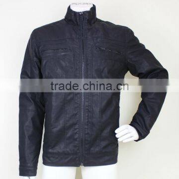 Wholesale Cheap Men's Fashion Leather Jacket