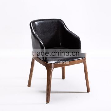 Solid Wood Modern Design Upholstered Chair