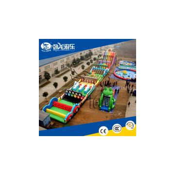 Giant Durable Inflatable Land Obstacle Course