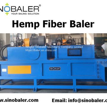 Hemp Fiber Baler Machine