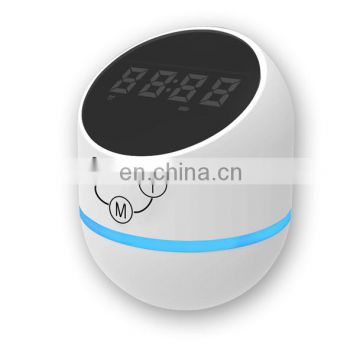 Table hotel mini alarm clock voice recorder with usb charger