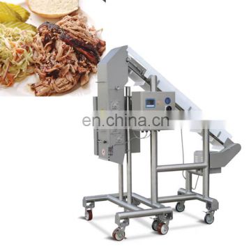 Continuous processing beef and chicken pork cooked meat pulled machine