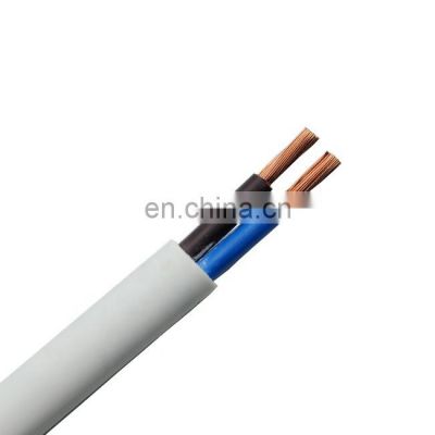 electrical cable and wire flat round 2.5mm customizable 300v cable copper wire