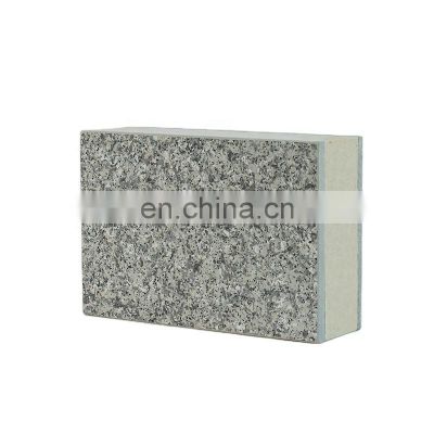 Cleanroom Outside Texture Moulding Soundproof Sandwich Panel Brick