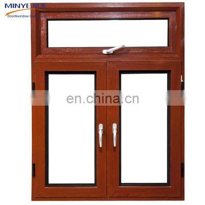 Double frame aluminum casement window small aluminium casement window