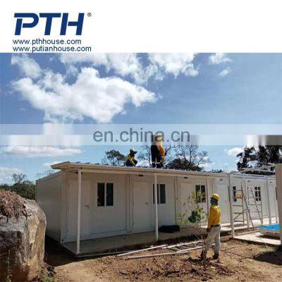 Prefab mining container camp movable temporary modular container houses for sale
