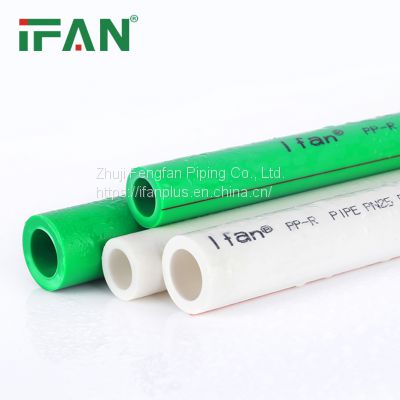 IFAN High Quality Green PPR Plastic Polypropylene Pipe for Cold Water