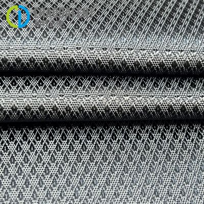 Developmental Fabric 300D Filament Yarns Diamond Dot GRS Dyeing 100%RPET Recycled Polyester Oxford Fabric For Luggage
