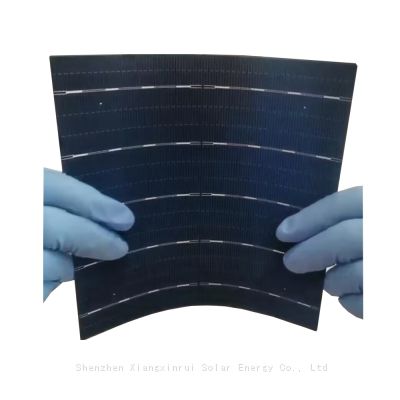 Topcon bifacial solar cells 158.75 x 158.75mm 5BB high efficiency flexible solar cells 9bb 5bb