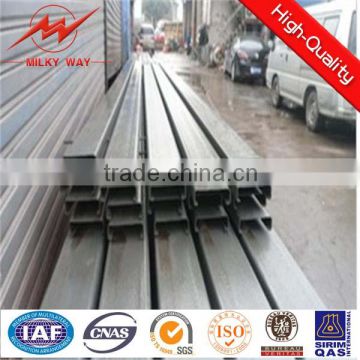 c channel steel sizes from factory price