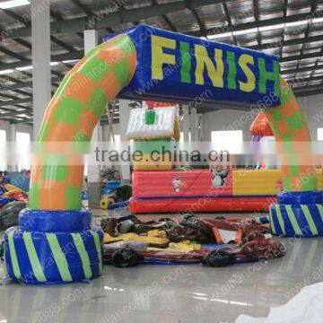 Beautiful arch inflatable arch finish arch for sale