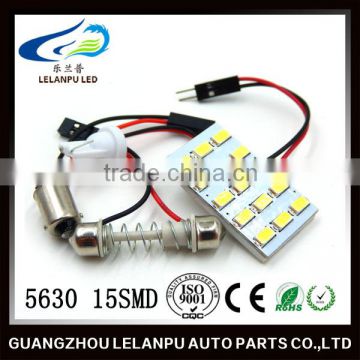 hot sale car parts accessories 5630 15smd led car roof light reading light