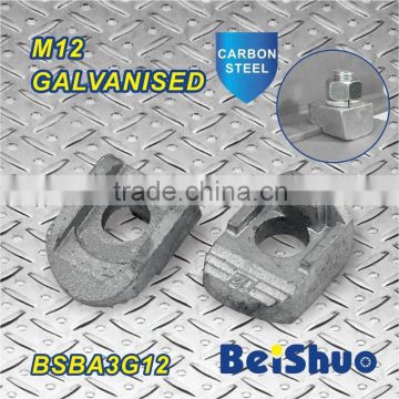 BSBA3G12 steel beam clamp connector galvanised pipes connectors