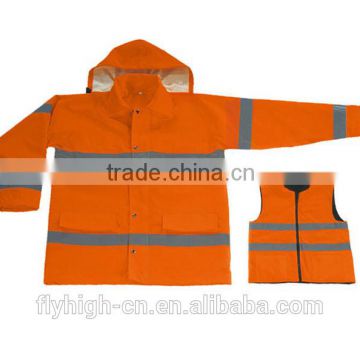 Factory Price Custom Waterproof Safety Raincoat