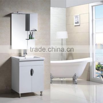 2015 Modern Pedestal Standing PVC Bathroom Cabinet 9020