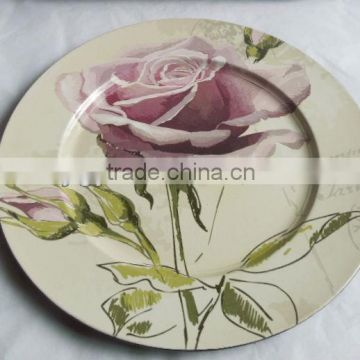 13'' Decoration plastic plate