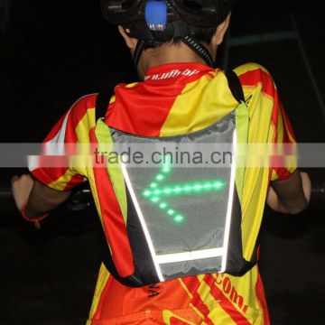 Reflective sport vest with LED light, safety running reflective vest Quality Choice
