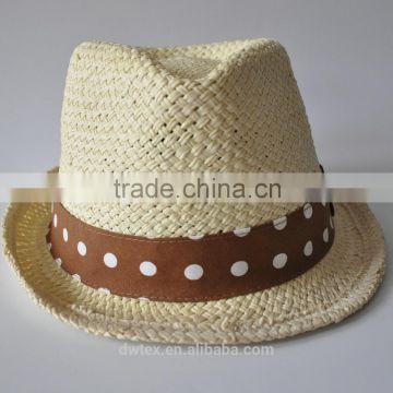 100%Paper Printing Band 58cm Fedora Panama Trilby Hat