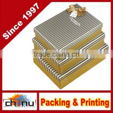 OEM Customized Printing Paper Gift Packaging Box (110310)