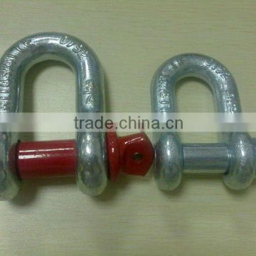 forged US type rigging anchor steel shackles