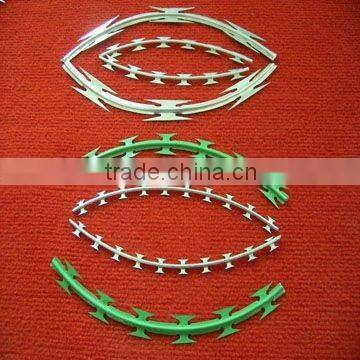 Hot Dipped Glavanized Razor Wire BTO-22(ISO9001) Factory