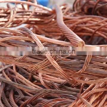 High purity copper wire scrap, Millberry Copper 99.9% prices for sale