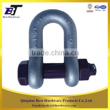 G2150 high tensile galvanized lifting chain shackles