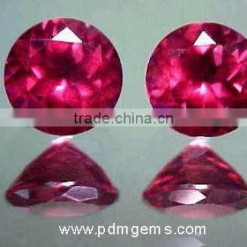 Rhodolite Semi Precious Gemstone Round Cut For Diamond Jewelry From Manufacturer/Wholesaler