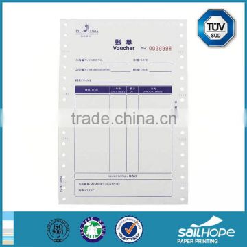 Bottom price new design ncr paper for bill receipt and invoice