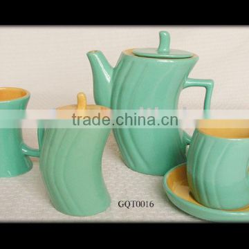 Promotional ceramic coffee set