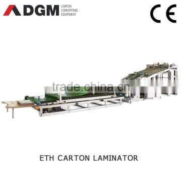 Automatic semi auto flute laminating machine ETH1650-1450