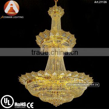 Empire Style Big Crystal Chandelier for Interior Decoration