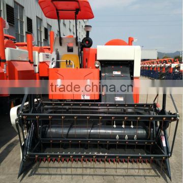 High quality 4LZ-4.0 Rubber Track Rice Combine Harvester for sale