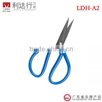 18.5cm# Tungsten steel rubber handle paper edger scissors LDH-A2