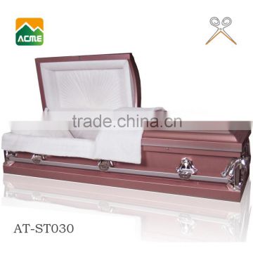 good quality steel coffin casket factory