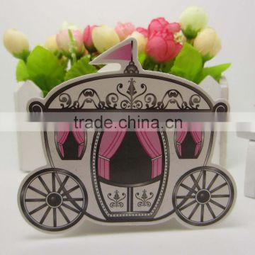 Pumpkin Carriage Candy Sweet Chocolate Boxes Wedding Party Favor