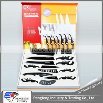 Wholesale in china hollow handle stainless steel kitchen knife set
